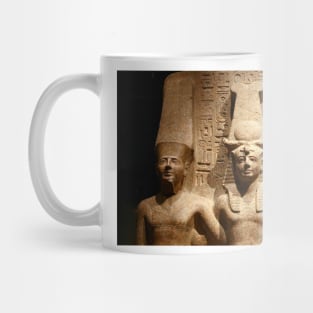 Ramses II with Amun and Hathor Mug